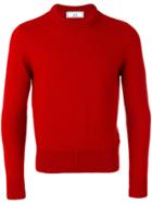 Ami Alexandre Mattiussi Crewneck Sweater - Red