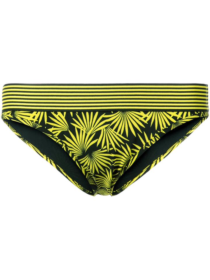 Dvf Diane Von Furstenberg Daffodil Bikini Briefs - Yellow & Orange