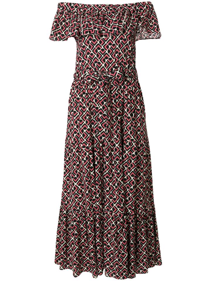 La Doublej Double Love Domino Rosa Dress - Pink & Purple