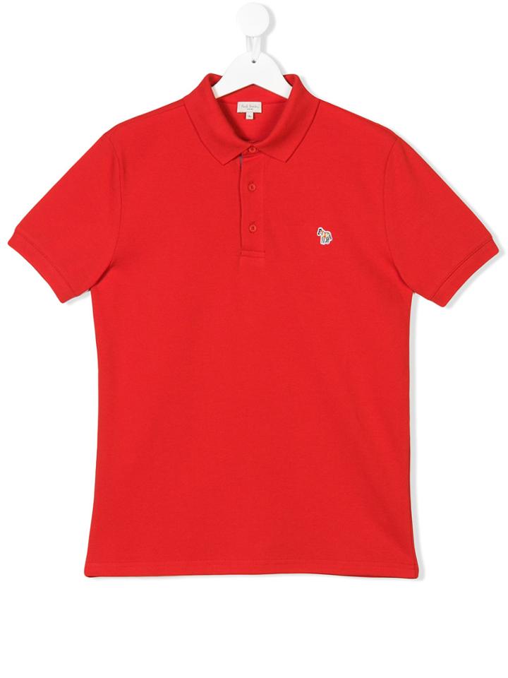 Paul Smith Junior Horse Embroidered Polo Shirt