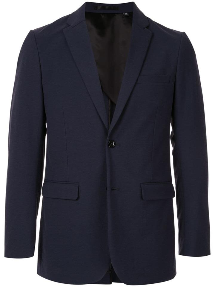 Knott Men Fitted Blazer Jacket - Blue