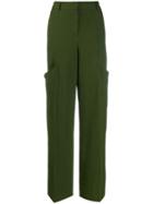 Jacquemus High Waist Trousers - Green