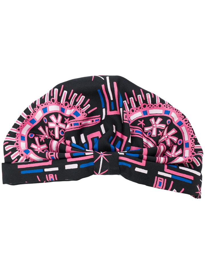 Valentino Valentino Garavani Printed Turban - Black