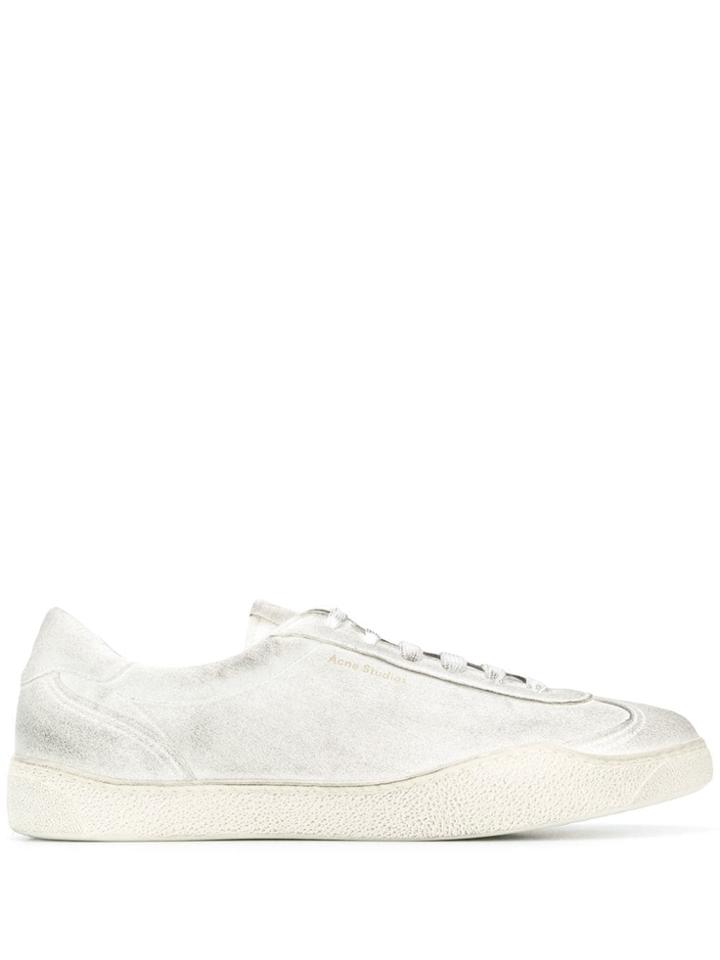 Acne Studios Minimal Sneakers - White