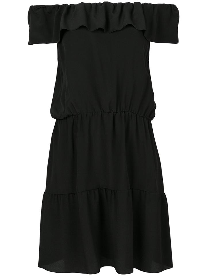 Red Valentino Off The Shoulder Dress - Black