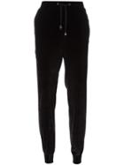 Versace Jeans Tapered Velour Track Pants