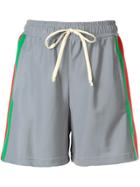 Gucci Running Shorts - Silver