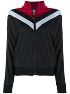 Fila Colour Block Zip Up Sweatshirt - Black