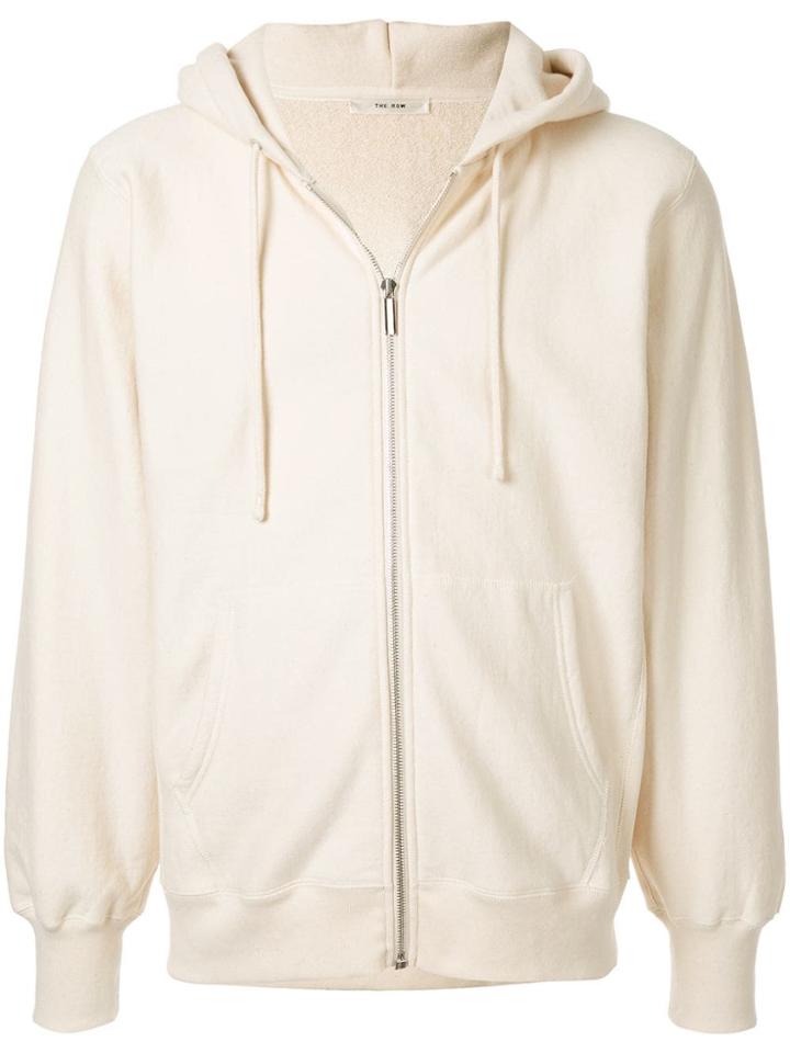 The Row Loopback Zipped Hoodie - White