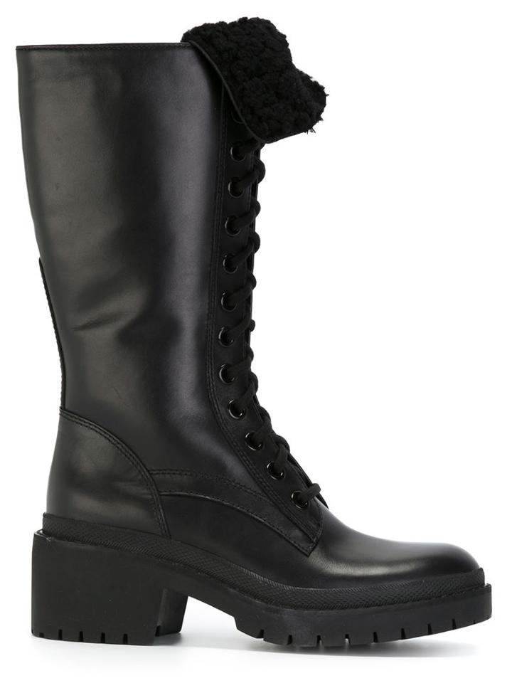 Marc By Marc Jacobs Mid-calf Combat Boots