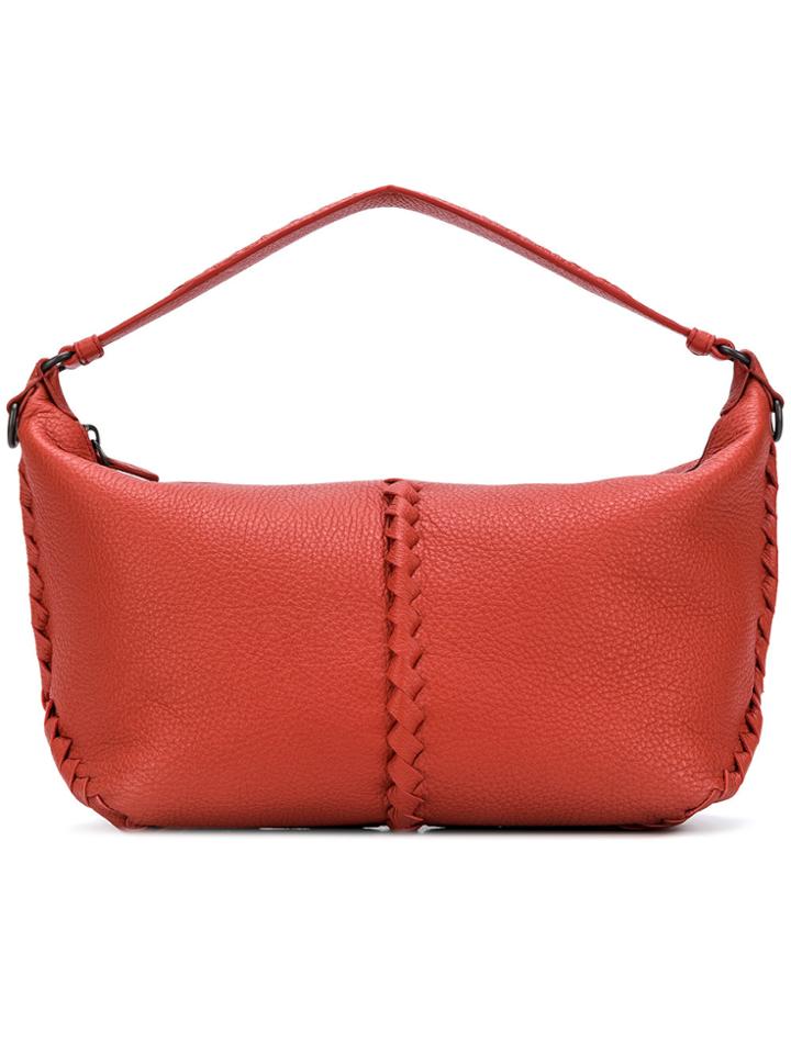 Bottega Veneta Terracotta Cervo Medium Shoulder Bag - Yellow & Orange