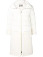 Herno Mid-length Padded Coat - White