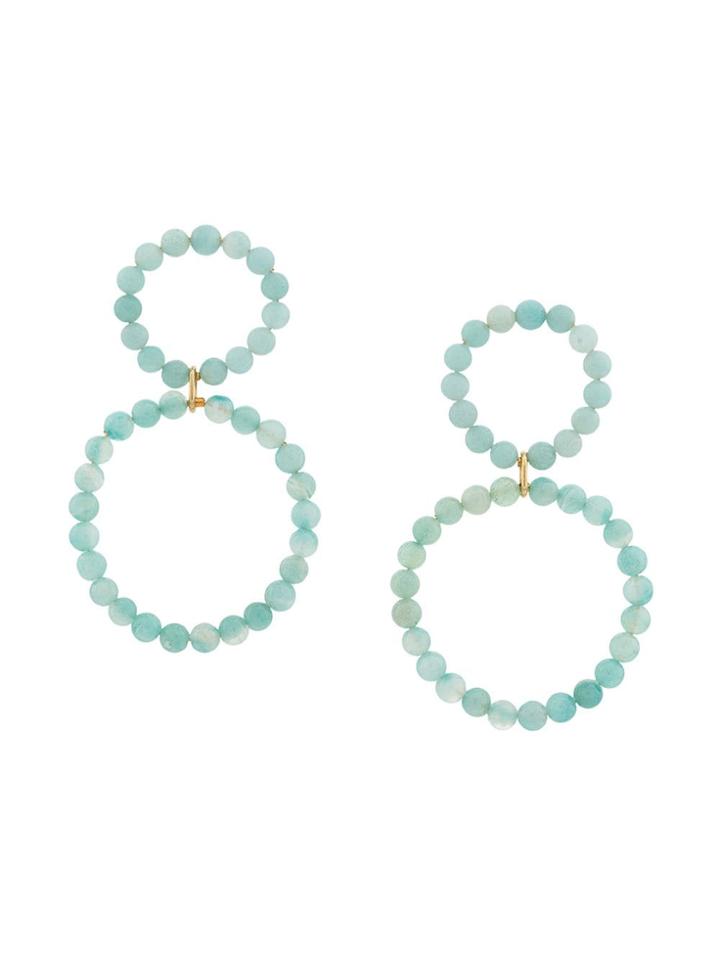 Saskia Diez Holiday Earrings - Blue
