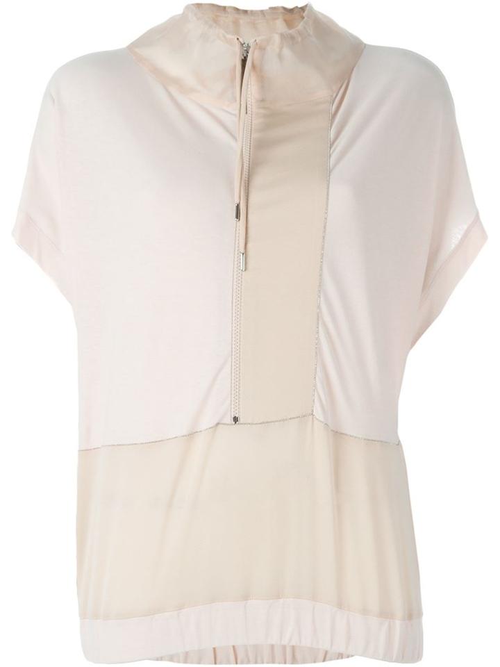 Fabiana Filippi Zip-up T-shirt