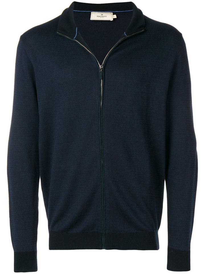 Hackett Zipped Jumper - Blue