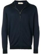 Hackett Zipped Jumper - Blue
