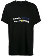 Julius - 'humanism' T-shirt - Men - Cotton/modal - Iii, Black, Cotton/modal