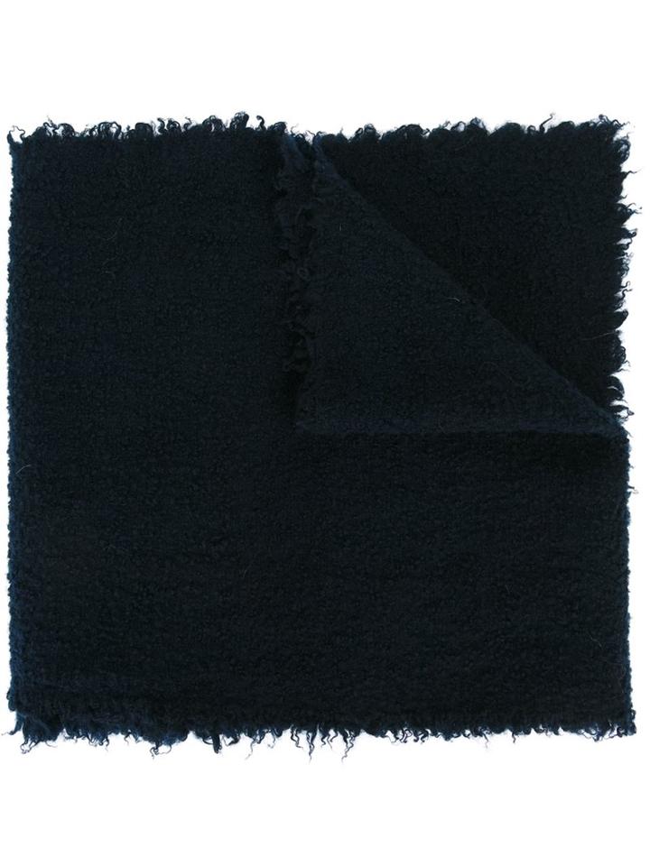 Faliero Sarti 'alexina' Scarf, Women's, Blue, Polyamide/cashmere/virgin Wool