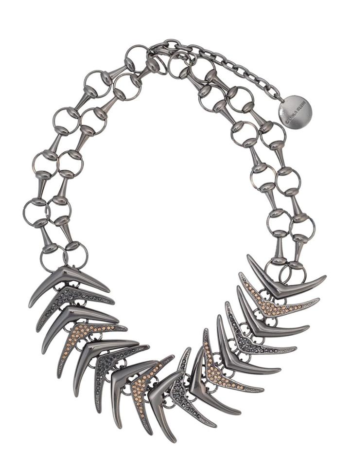 Camila Klein Rabo De Peixe Short Necklace - Black