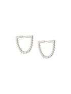 Astley Clarke Stilla Arc Earrings - Silver