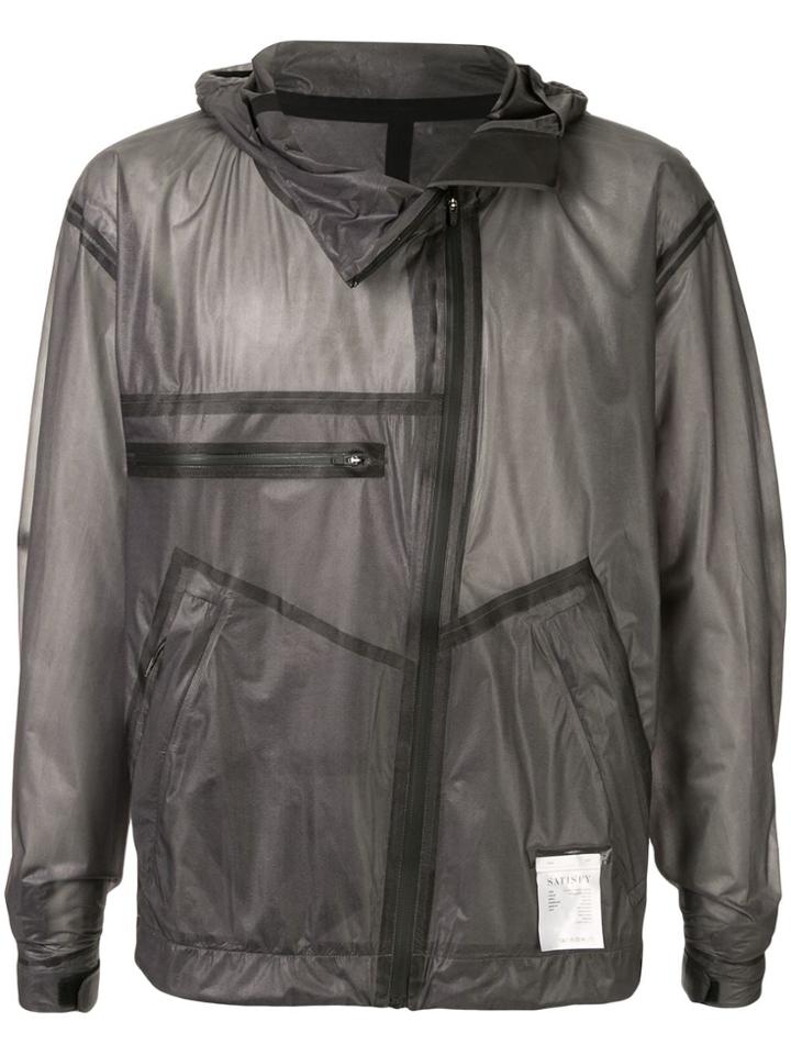 Satisfy 2-layer Running Jacket - Grey