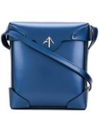 Manu Atelier Mini Pristine Crossbody Bag - Blue