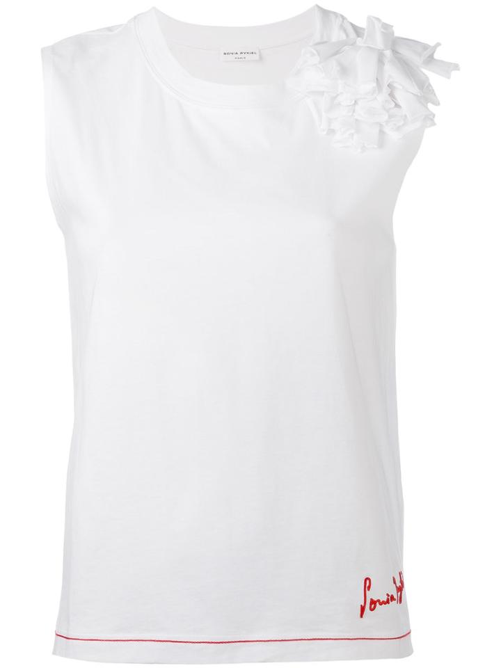 Sonia Rykiel - Classic T-shirt - Women - Cotton - M, White, Cotton