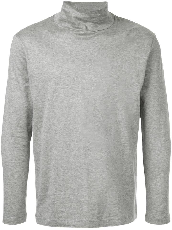 Estnation Classic Roll-neck Sweater - Grey