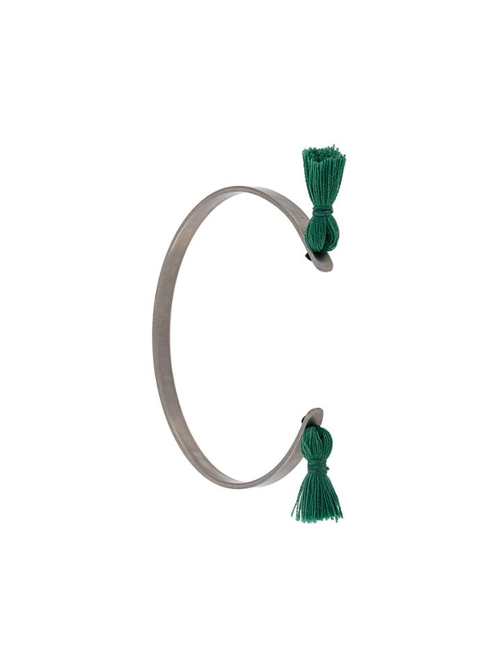 Eye M By Ileana Makri Summer Titan Tassel Cuff - Metallic