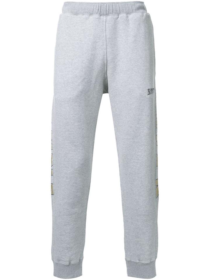 Black Eye Patch 'college Pants', Men's, Size: Xl, Grey, Cotton