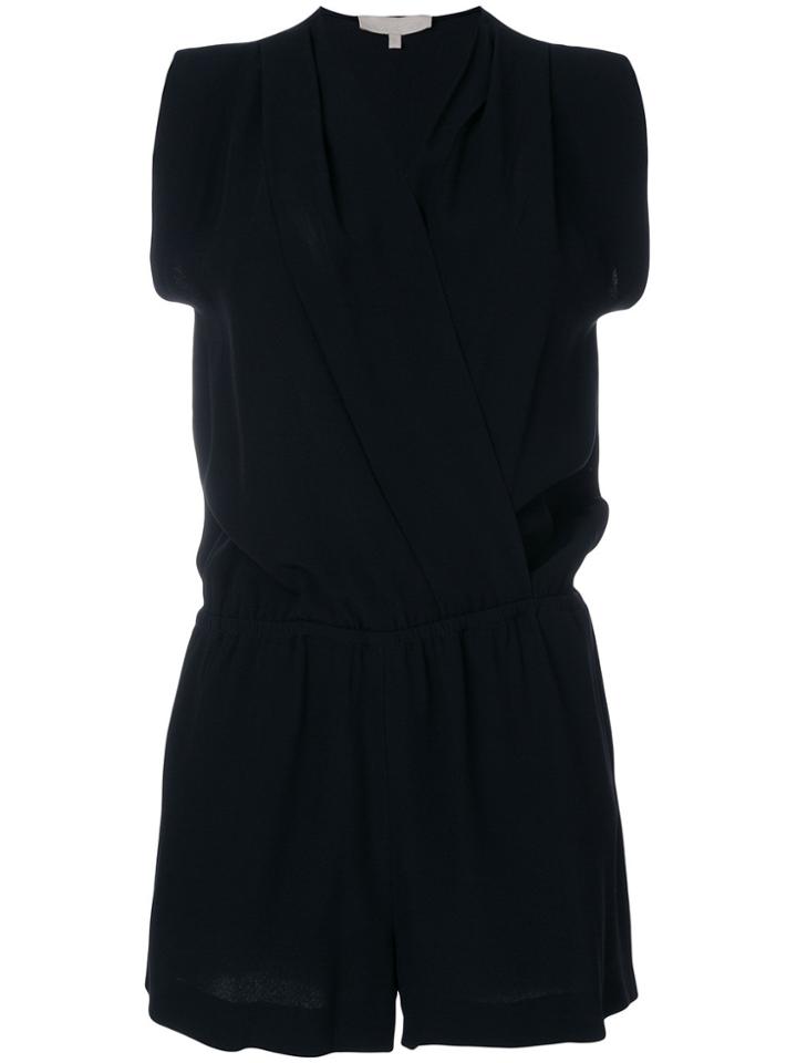 Vanessa Bruno Wrap Style Playsuit - Black