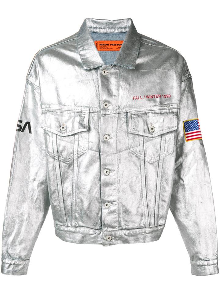 Heron Preston Heron Preston X Nasa Astronaut Jacket - Metallic