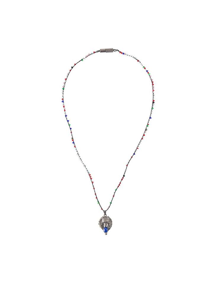 Lanvin Wolf Emblem Necklace