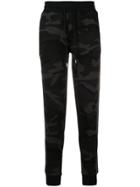 Moncler Military Printed Track Trousers - Black
