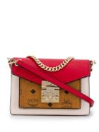Mcm Patricia Cross Body Bag - Red
