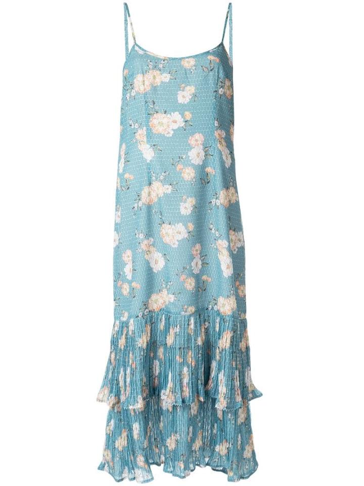 We Are Kindred Mia Floral Print Dress - Blue
