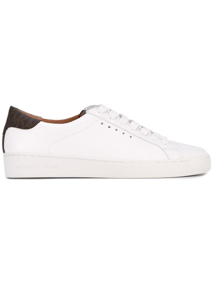 Michael Michael Kors Contrast Sneakers - White