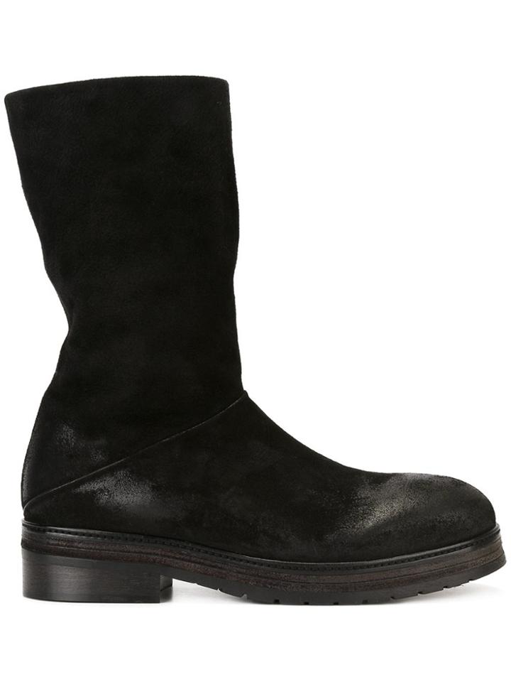 Marsèll Distressed Boots - Black