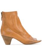 Marsèll Open Toe Ankle Boots - Brown