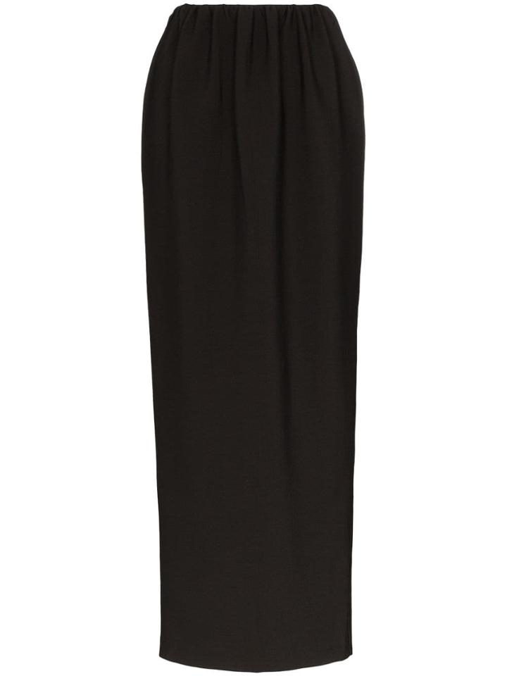 Toteme Oderzo Split Detail Skirt - Black
