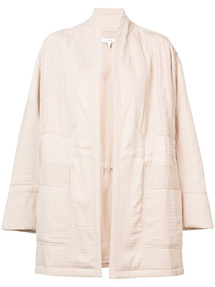 Iro Open Front Coat - Neutrals