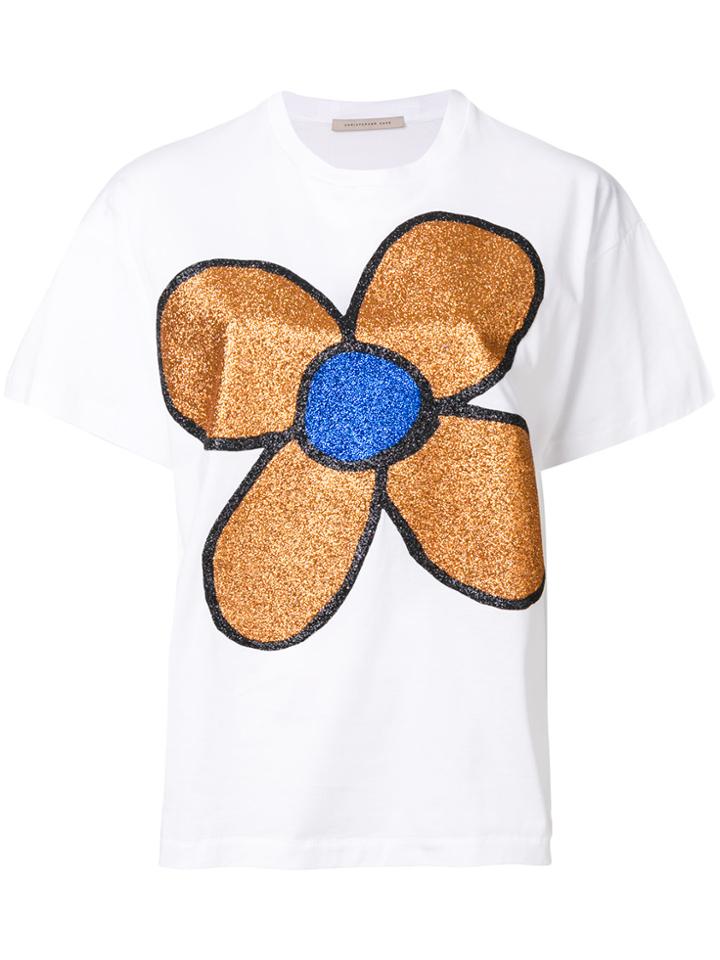 Christopher Kane Flower T-shirt - White