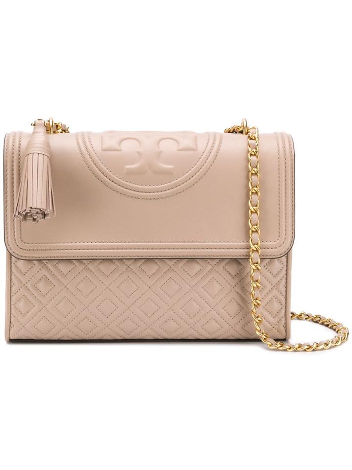 Tory Burch Fleming Shoulder Bag - Neutrals