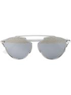 Dior Eyewear Sunglasses With Studded Lenses - White