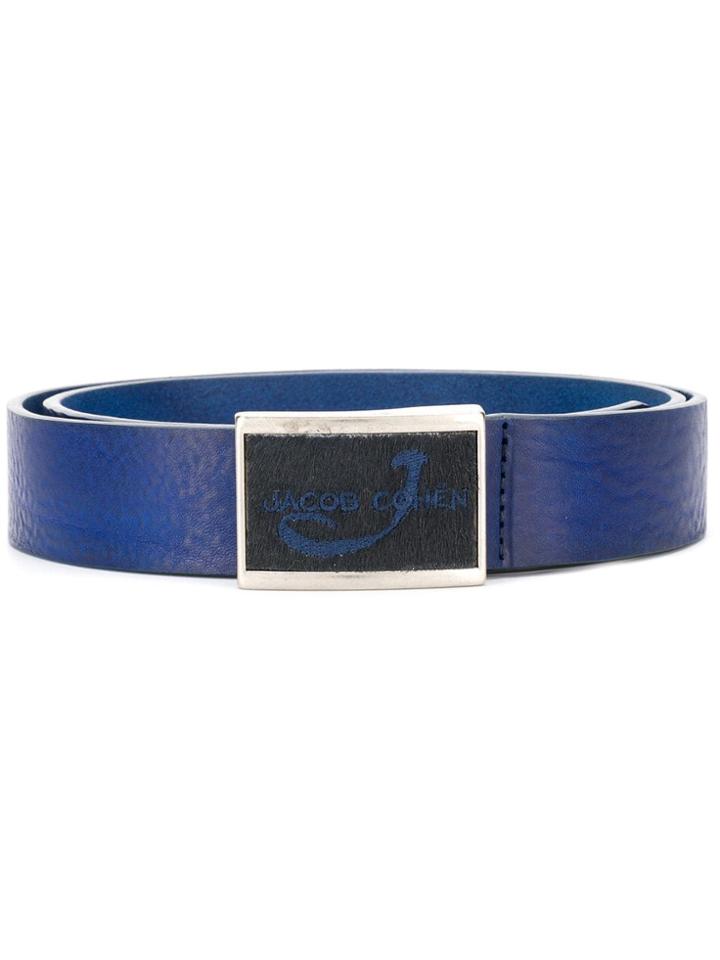 Jacob Cohen Logo Belt - Blue
