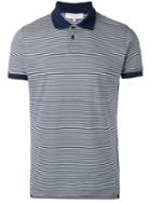 Orlebar Brown Striped Polo Top, Men's, Size: Small, Blue, Cotton/spandex/elastane
