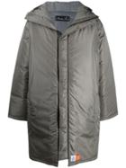 Martine Rose Hooded Coat - Grey