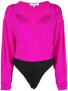 Milly Leotard Blouse - Pink