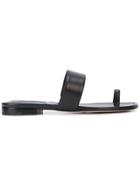 Manolo Blahnik Messen Sandals - Black