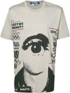 Junya Watanabe Comme Des Garçons Eye Print T-shirt - Nude & Neutrals